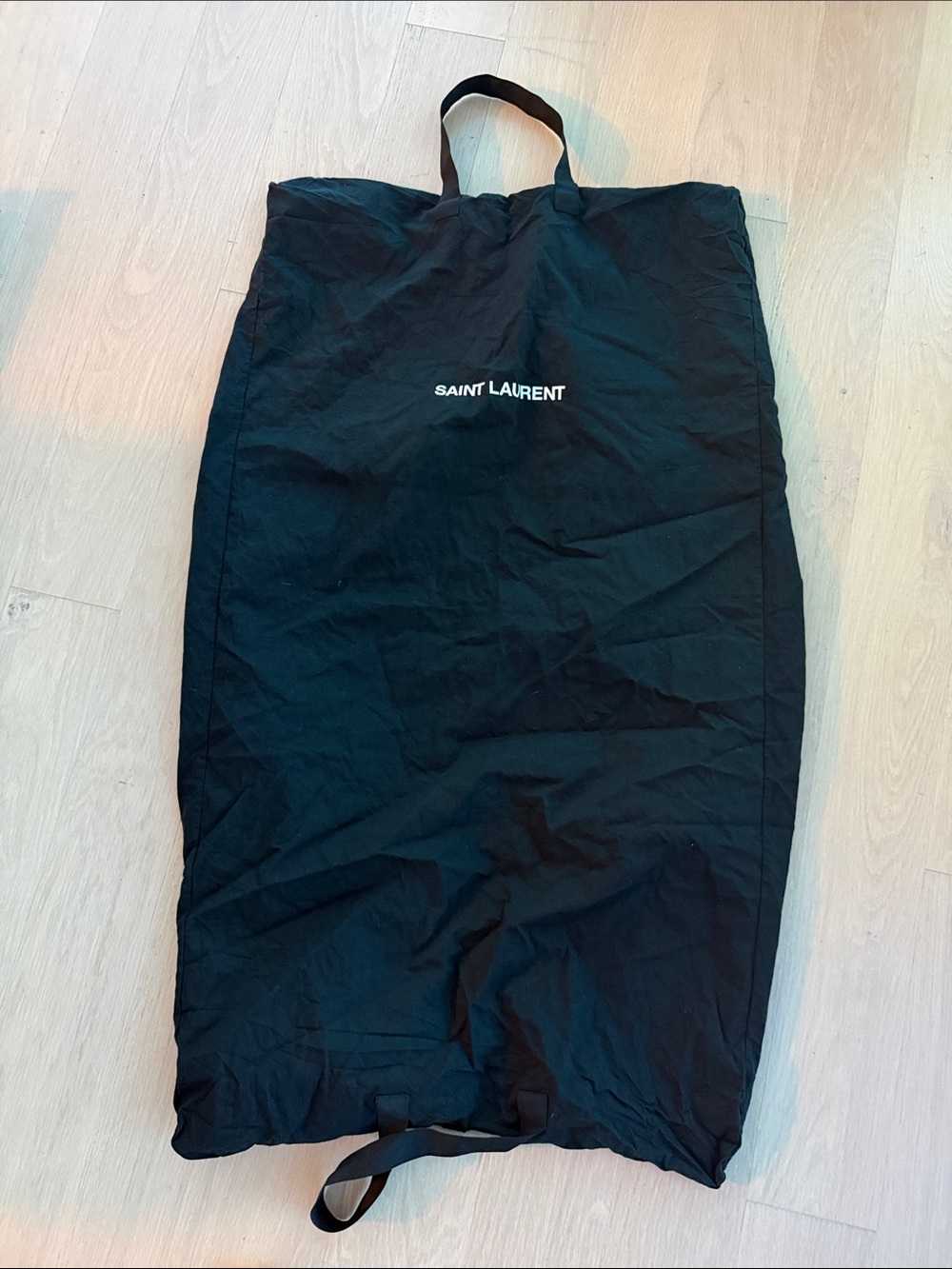 Saint Laurent Black Garment Bag